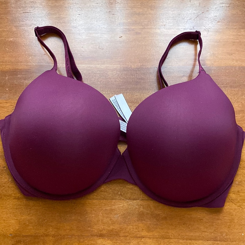 Victorias secret tshirt push up full coverage bra